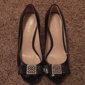 Coach Scarlett Peep Toe